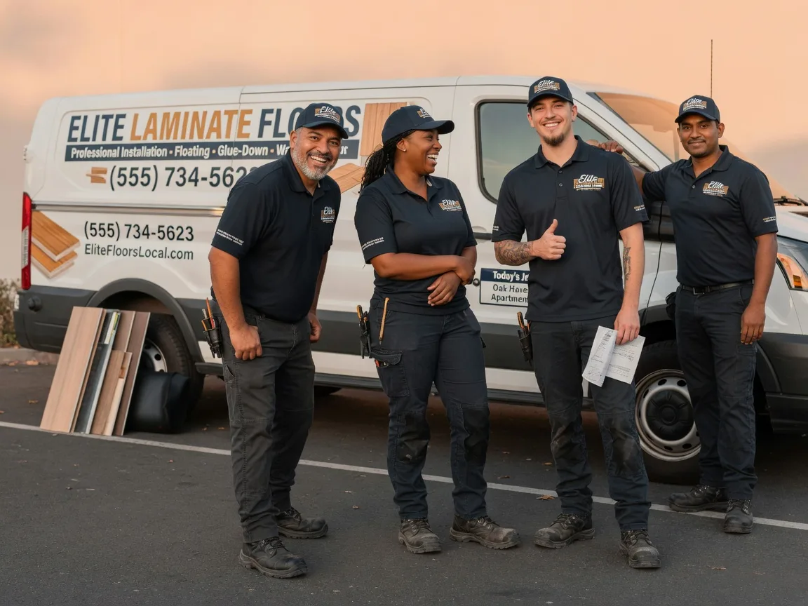 Laminate flooring installation company in Comins, MI